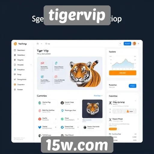 Análise da interface do site Tigervip